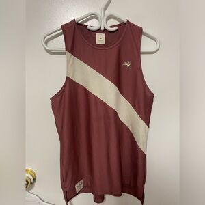 Mauve Tracksmith Van Cordlandt Singlet (L)